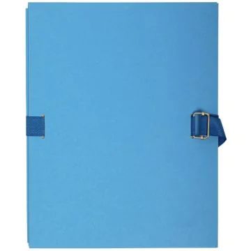 Chemise à sangle toilée - Bleu clair EXACOMPTA Photo