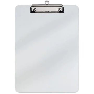 Porte-bloc en plastique incassable - Format A4 Transparent : MAUL 23405-05
