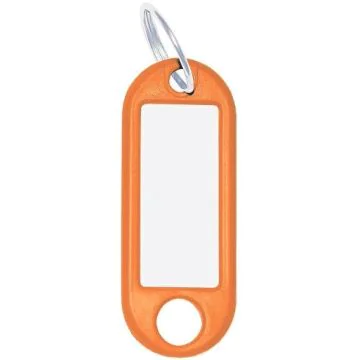Lot de 10 Porte-clés - Orange : WEDO Visuel