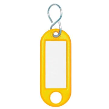 Lot de 10 Porte-clés - Blanc - Crochet en S WEDO