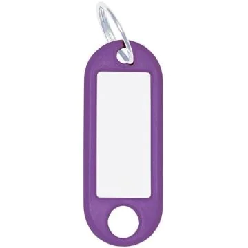 Lot de 100 Porte-clés - Violet : WEDO Visuel