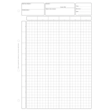 BLOC BLANC : Matrice pour contrôle interne Elve 2670