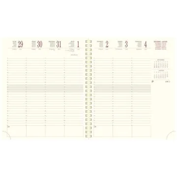 Agenda 2024 Semainier 210 x 270 mm EXACOMPTA Eurotime 27S