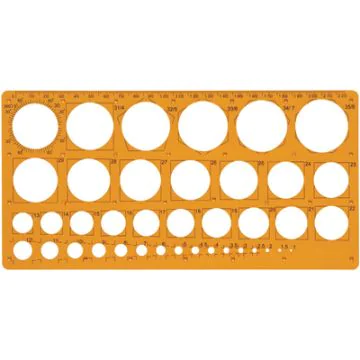 MAPED : Trace-cercles - 1 à 35 mm  277620