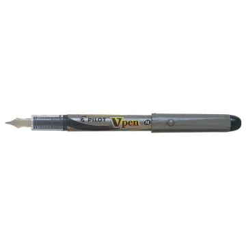 Stylo Plume jetable V-Pen Silver - Noir : PILOT Visuel