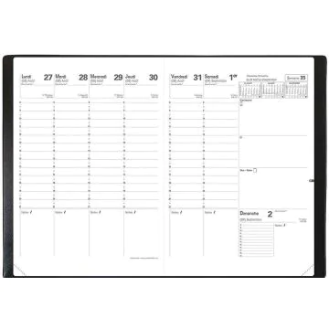 Agenda 2024/2025 - Planning SD - 180 x 240 mm QUO VADIS intérieur