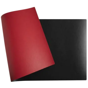 Sous-mains Bicolore - 400 x 800 mm - Rouge/Noir : EXACOMPTA Home Office image
