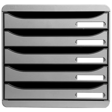 Module de rangement 5 tiroirs - Big Box Plus - Gris 309740 EXACOMPTA 