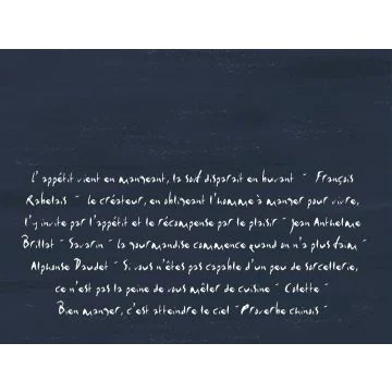 COGIR 334178 :  Sets de table - Ardoise (Art de la table)