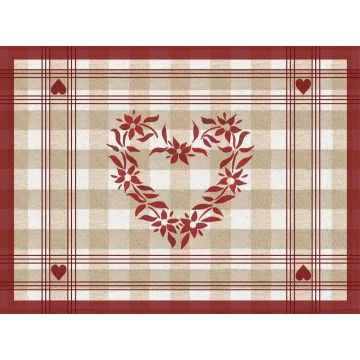 COGIR 334272 Sets de table en papier - Edelweiss