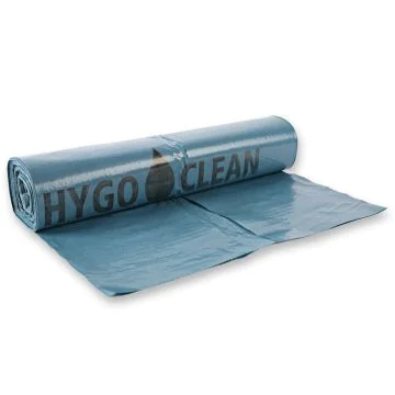 Sac Poubelle 40 micros 120 litres Bleu HYGOSTAR Lot de 25