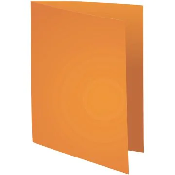 Lot de 100 Chemises pour dossiers A4 - Orange : EXACOMPTA SUPER 210 Modèle