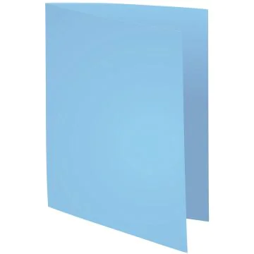 Lot de 100 Chemises pour dossiers A4 - Bleu vif : EXACOMPTA SUPER 210 Image
