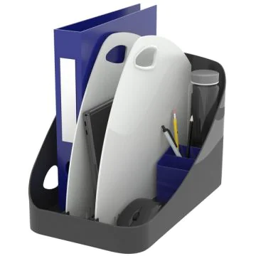 Rangement de bureau flexible - Noir/Gris : EXACOMPTA Flex Box Office image