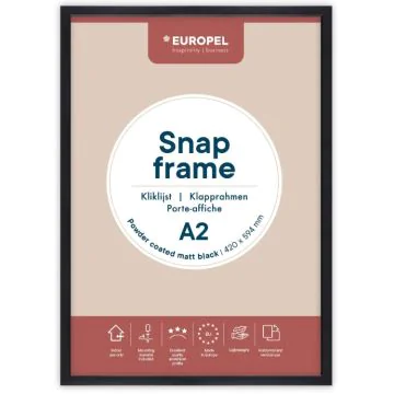 Cadre Porte affiche - A2 - Noir : EUROPEL image