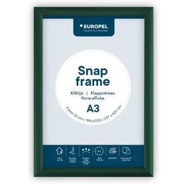 Cadre Porte affiche - A3 - Vert EUROPEL image