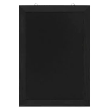 Ardoise avec cadre en bois - Noir - 420 x 600 mm : EUROPEL image