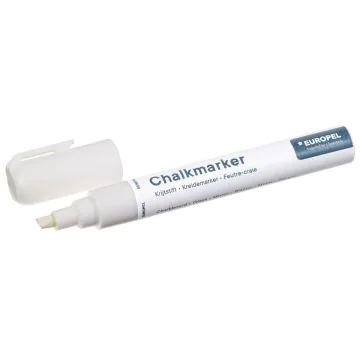 Marqueur à craie - 6 mm - Blanc : EUROPEL modèle