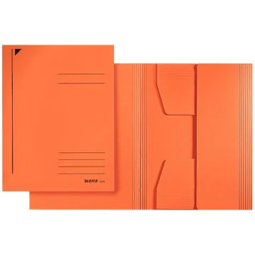 Photo Chemise-trieur à 3 rabats A4 - Orange : LEITZ - 3924-00-45