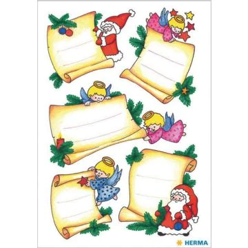 Etiquettes adhésives de Noël - Lettres de Noël : HERMA Image