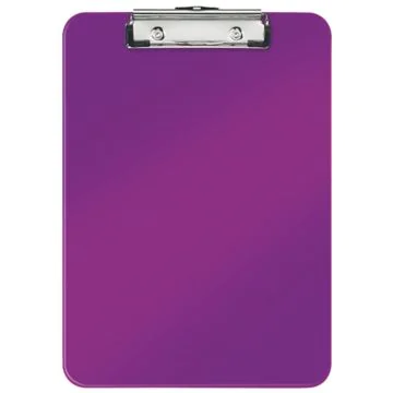 Porte-bloc Violet A4 WOW de Leitz 3971-62 Pince pour feuilles