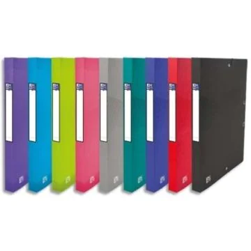 Boîte de classement - Dos 25 mm - Assortiment : OXFORD Osmose Visuel