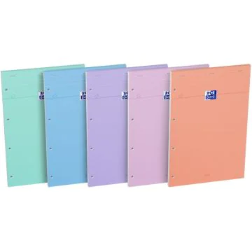 Bloc-Notes Pastel  quadrillé 210 x 315 mm OXFORD 