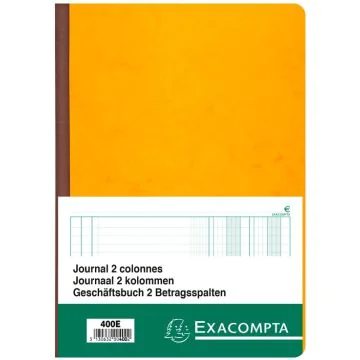 Cahier de Comptes - Journal comptable EXACOMPTA 400E Modèle