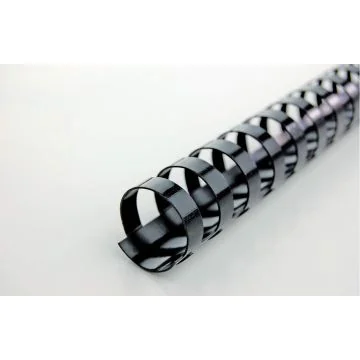 Baguettes de 21 anneaux - 16 mm - Noir : GBC Lot de 100