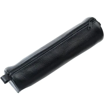 Photo ALASSIO Trousse pour stylos en cuir - Noir 43031