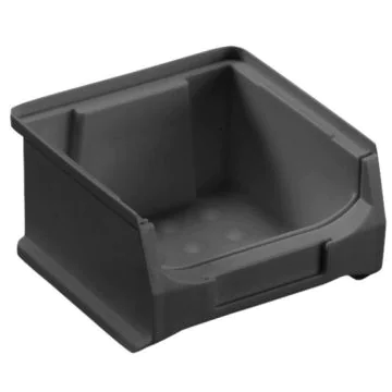 Bac à bec ESD - 100 x 100 x 60 mm - Noir : ALLIT Profilplus Grip Box Image