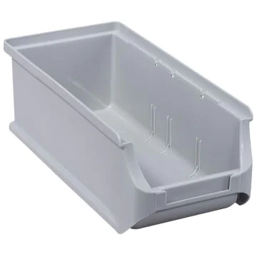 Bac à bec de rangement - 100 x 215 x 75 mm - Gris : ALLIT Image