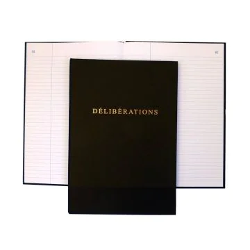 Registre de 100 pages lignées avec marge - Délibérations ELVE 46010