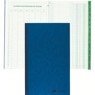 Echéancier mensuel 297 x 210 mm EXACOMPTA 460E cahier