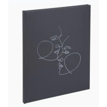 Livre d'or - 270 x 220 mm - 100 pages - Noir : EXACOMPTA Art image