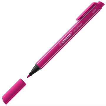 Stylo feutre PointMax 0,8 mm - Rouge Rosé : STABILO image