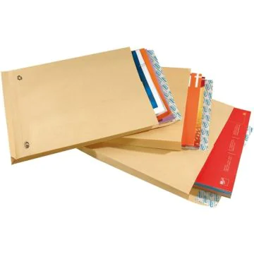 Pochettes Kraft à soufflet 30 mm - 162 x 229 mm : GPV Lot de 250