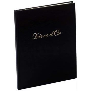EXACOMPTA : Livre d'or - Balacron noir - 260 x 220 mm 4981E
