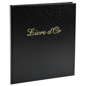 EXACOMPTA : Livre d'or - Balacron noir - 260 x 220 mm 4981E