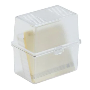 Boite pour fiches  - Format A8 -  Cristal EXACOMPTA 50631D