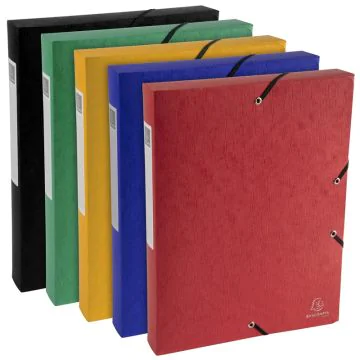 Boîte de classement Scotten - Dos 40 mm - Assortiment EXACOMPTA Modèle