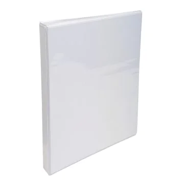 EXACOMPTA 51021E : Classeurs personnalisables avec 3 pochettes - Blanc