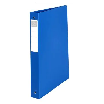 Exacompta 51392E : Classeur rigide Bleu - 4 anneaux