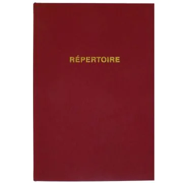Registre - Répertoire de 200 pages - 297 x 210 mm 51602 ELVE
