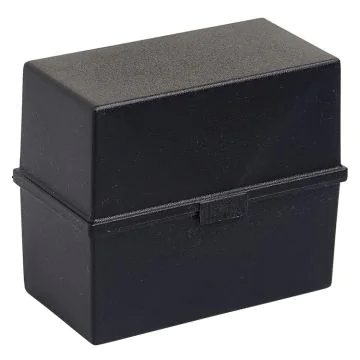 Boite pour fiches  - Format A5 -  Noir EXACOMPTA 51814D