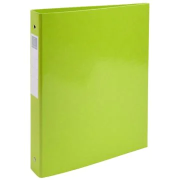Classeur rigide à 4 anneaux - Dos 40 mm - Vert Anis EXACOMPTA 1928