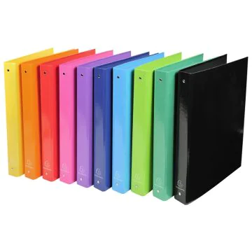 Classeur à 4 anneaux Iderama - Dos 40 mm - Assortiment EXACOMPTA Visuel
