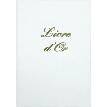 Livre d'or Classique - 220 x 170 mm - Blanc ELVE 5300  image
