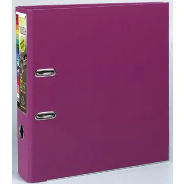 53347E EXACOMPTA : Lot de classeurs  - Dos de 80 mm - Fuchsia (Classement)