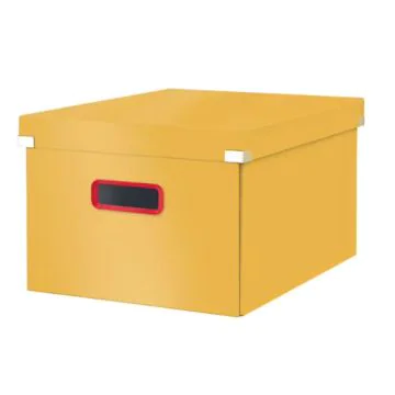 Boîte de rangement Click & Store Cosy M - 281 x 370 x 200 mm - Jaune : LEITZ image